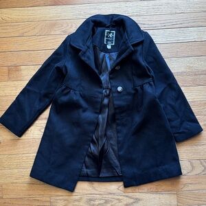 Gymboree Black Wool Coat